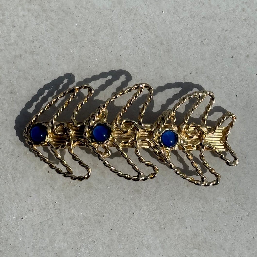 vintage fish barrette