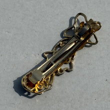 Load image into Gallery viewer, vintage fish swirl barrette
