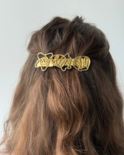 Load image into Gallery viewer, vintage fish swirl barrette
