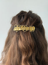 Load image into Gallery viewer, vintage fish swirl barrette
